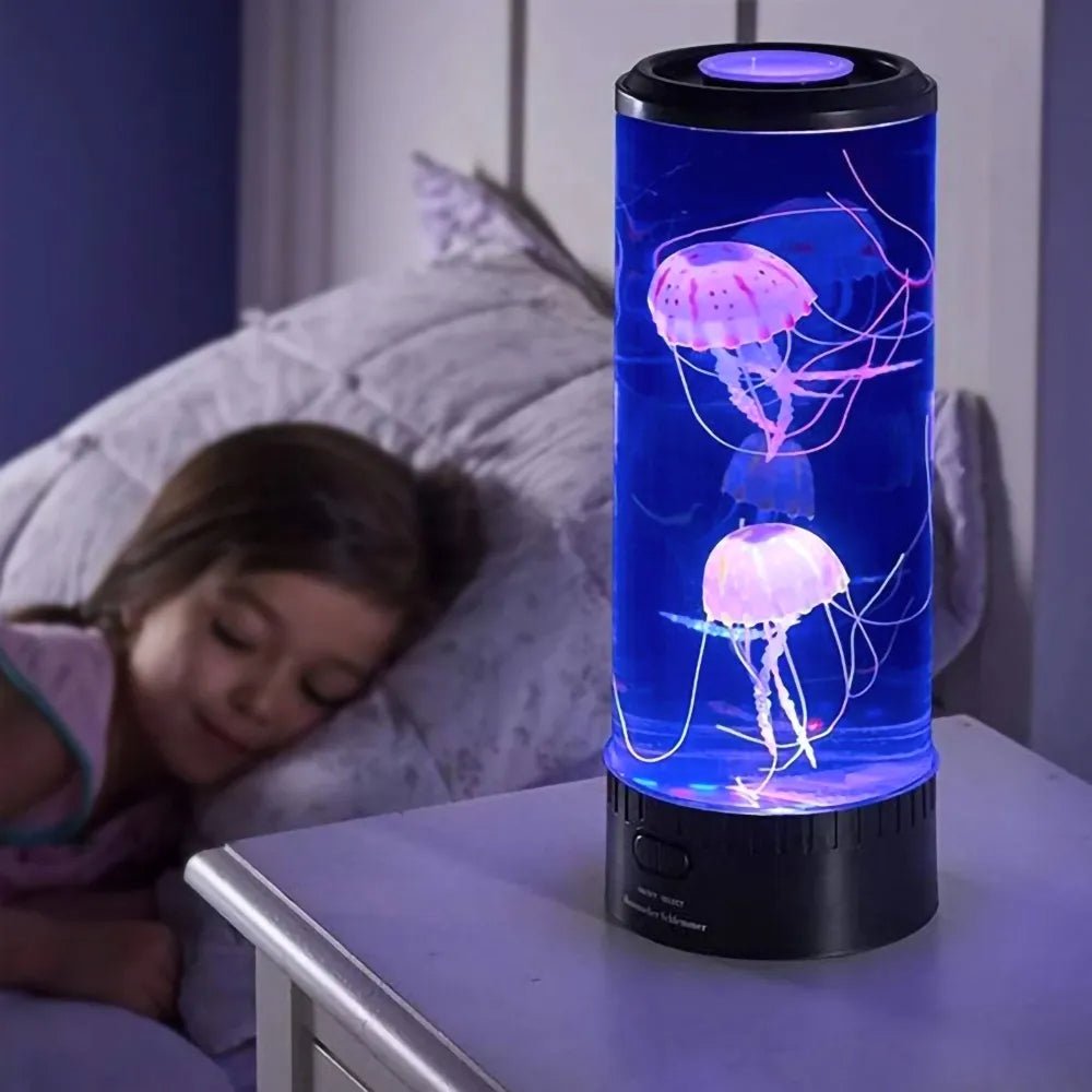 JellyZen - Nachtlampje met LED kwallen aquarium