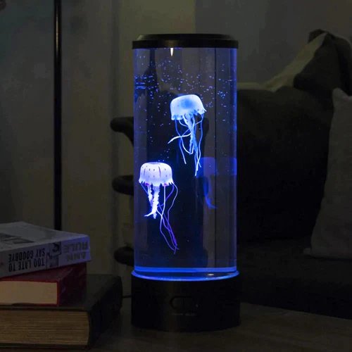 JellyZen - Nachtlampje met LED kwallen aquarium