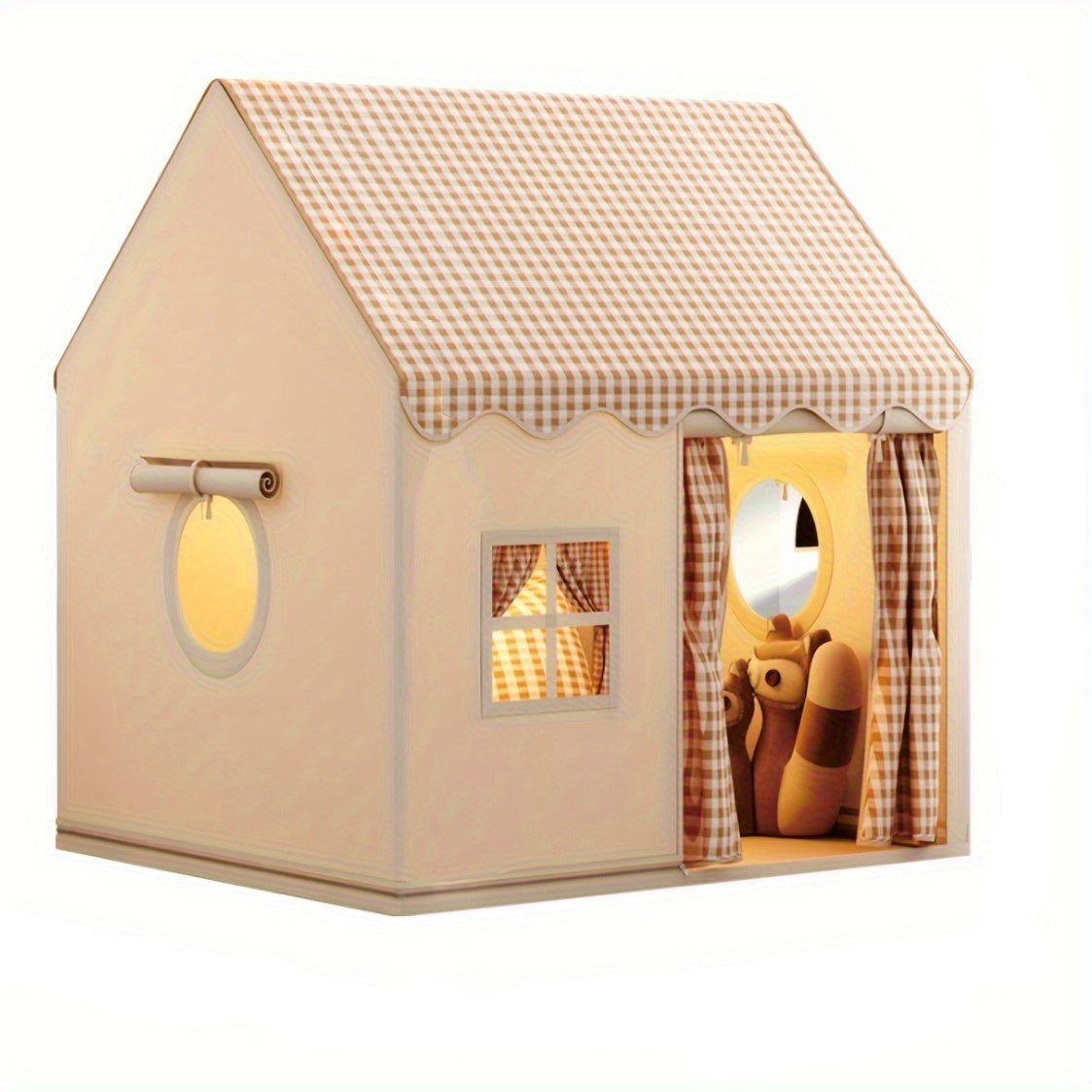 JoySpace - Kindertent met deuren en ramen voor creatief spelen
