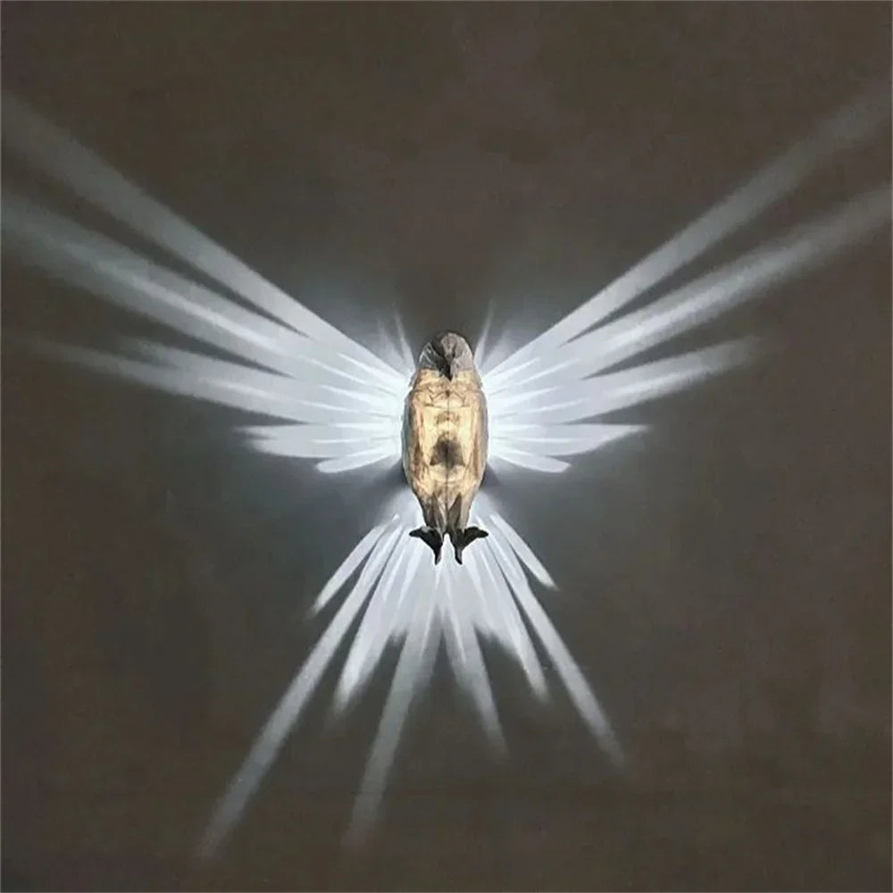 Birdlight - 3D LED-wandlamp met dierenontwerp