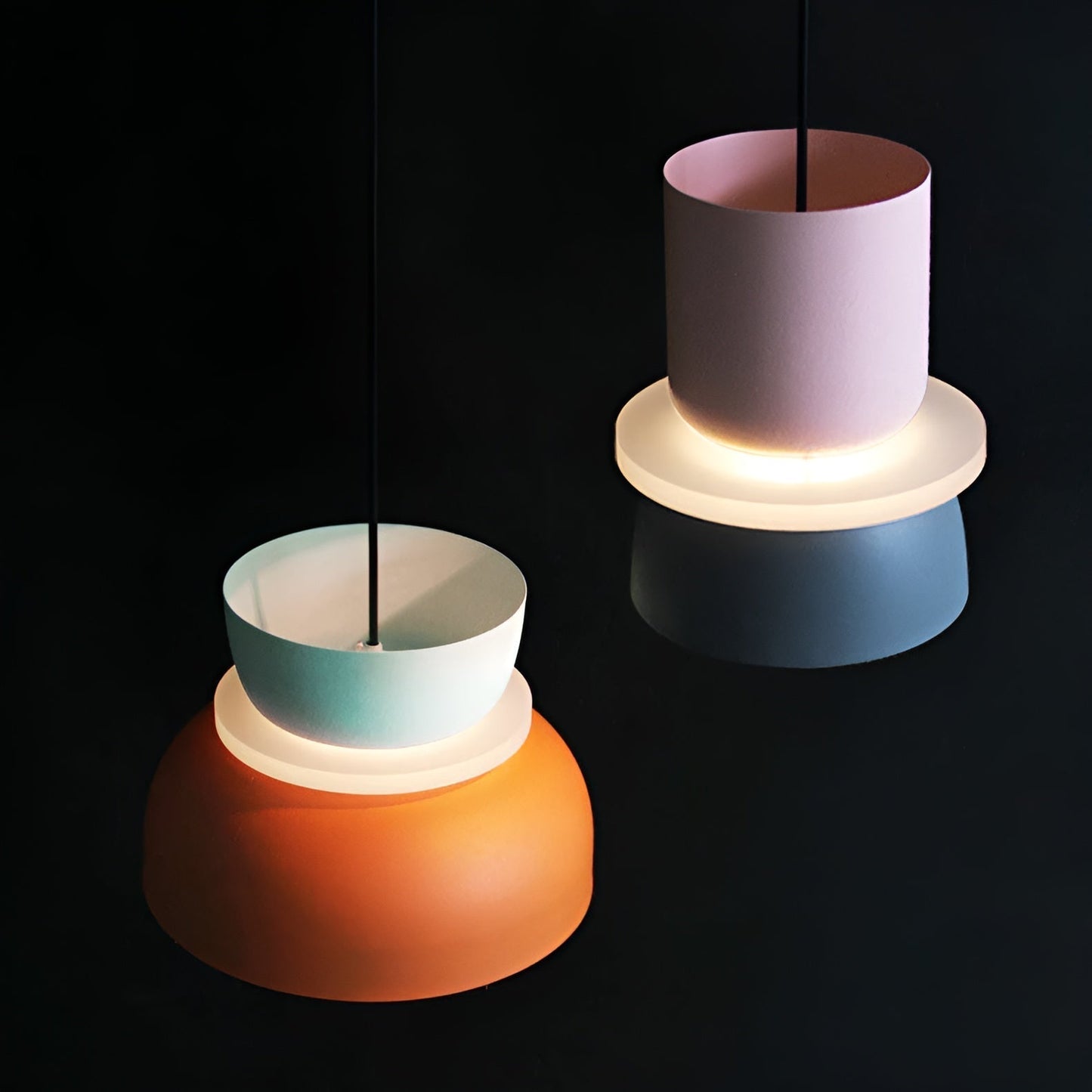 StellaSphere | Kleurrijke en Elegante Macaron LED Hanglamp