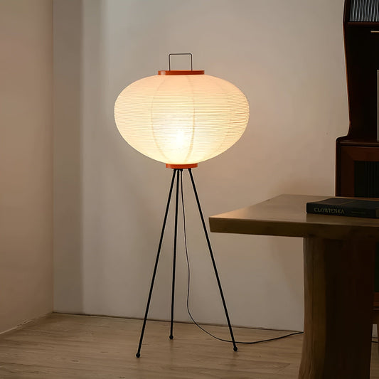 KiriLight | Wabi-Sabi Staande LED lamp van Rijstpapier