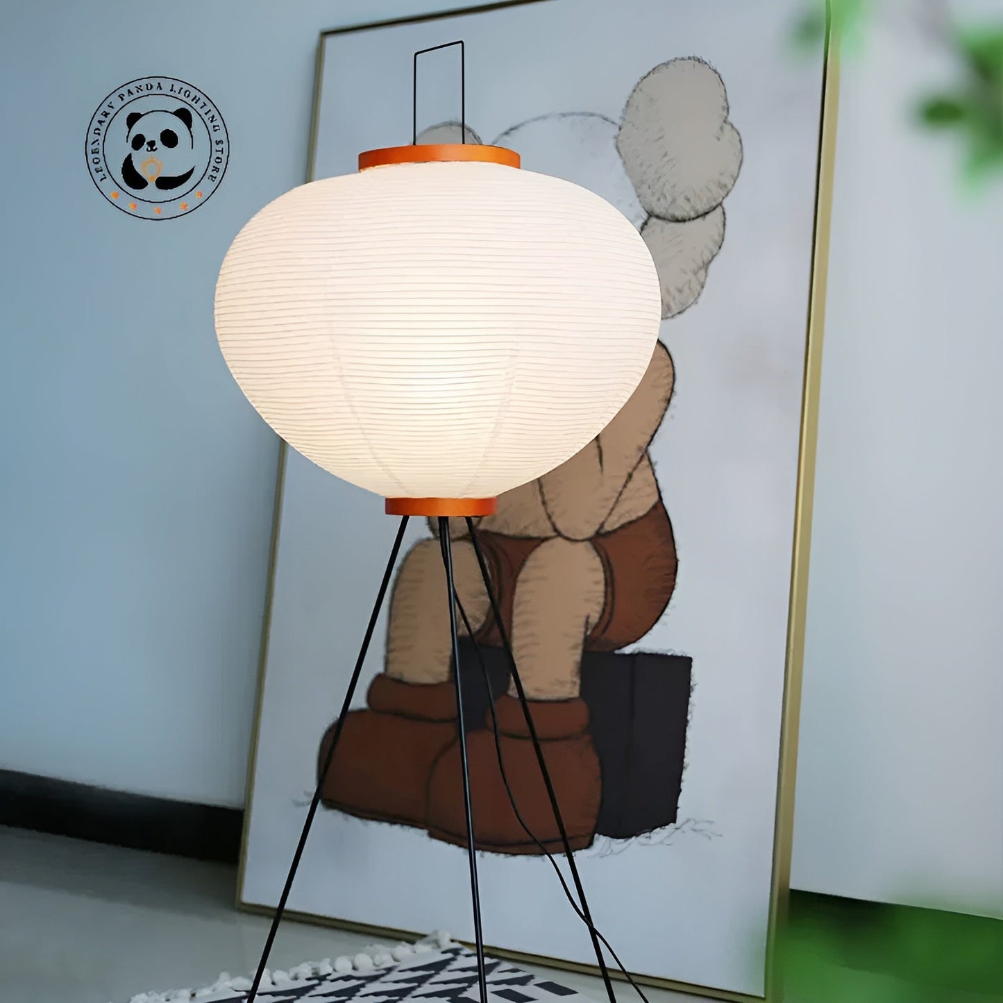 KiriLight | Wabi-Sabi Staande LED lamp van Rijstpapier