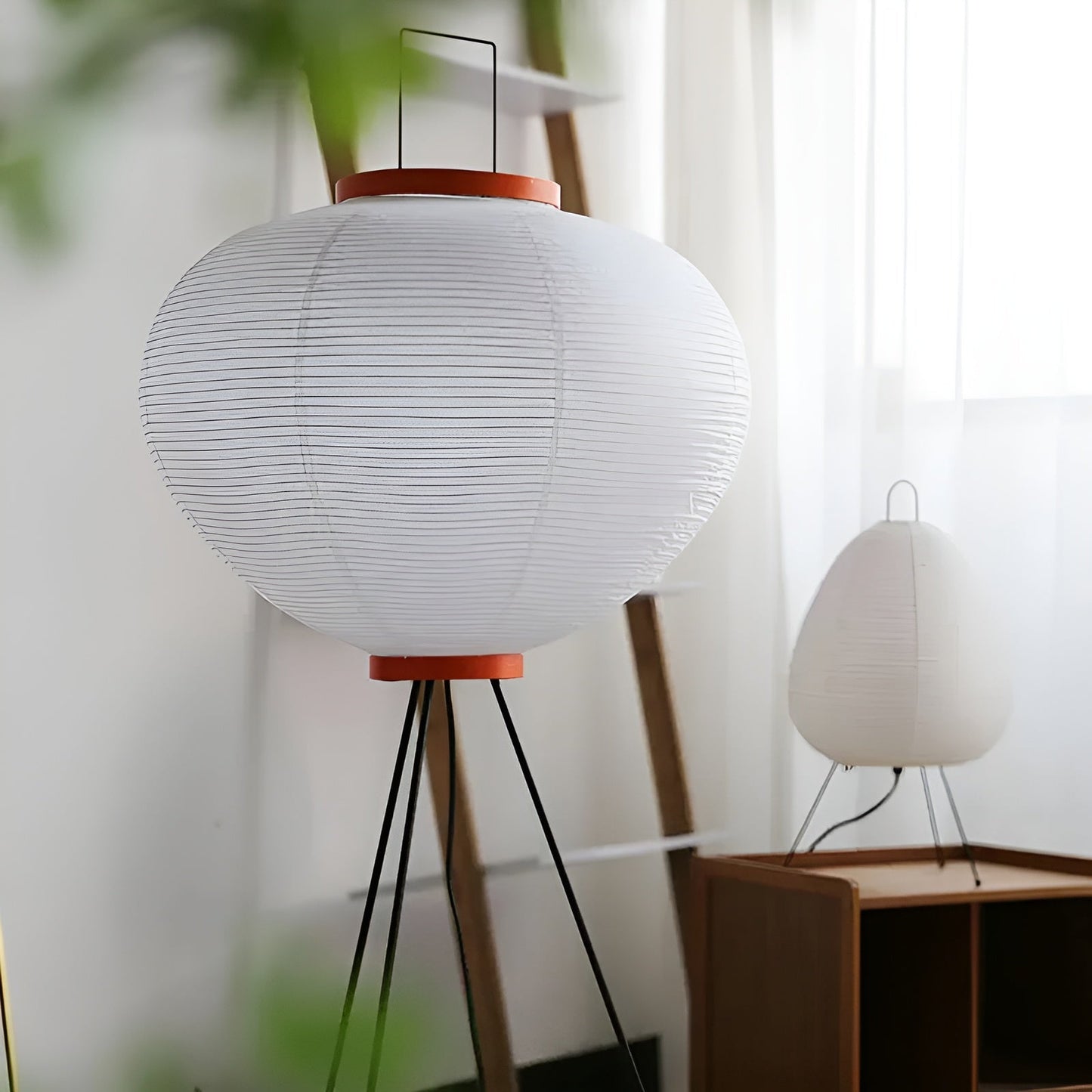 KiriLight | Wabi-Sabi Staande LED lamp van Rijstpapier