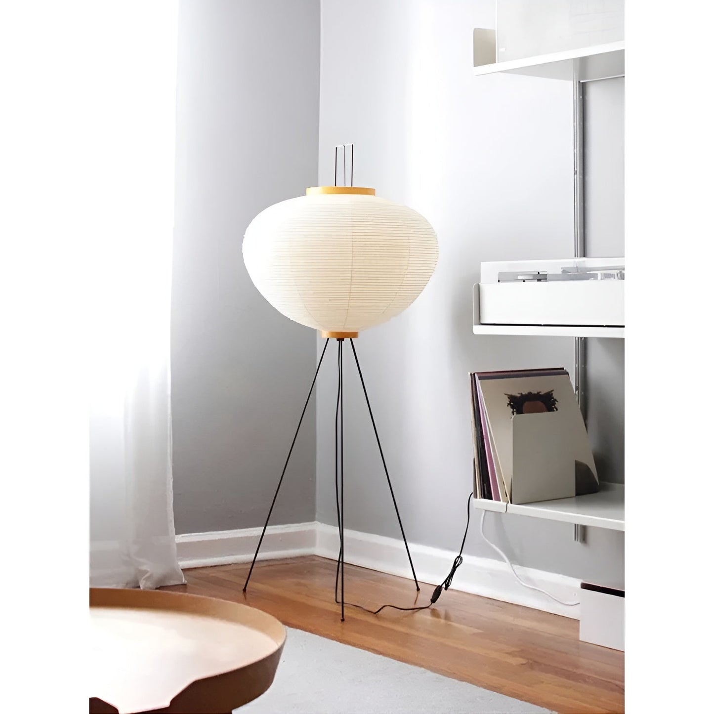 KiriLight | Wabi-Sabi Staande LED lamp van Rijstpapier