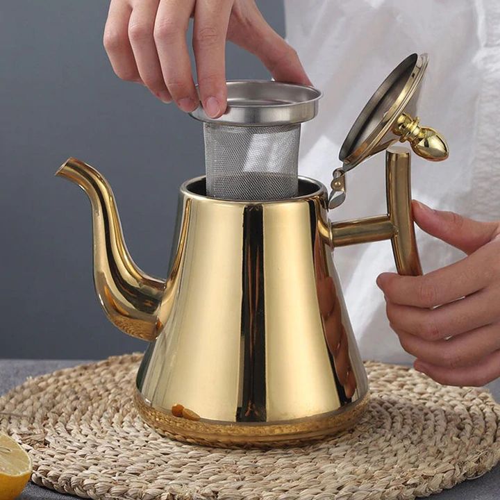 PureBoil - Top Gefilterde Inductie Kettle - Milieuvriendelijke RVS Theepot