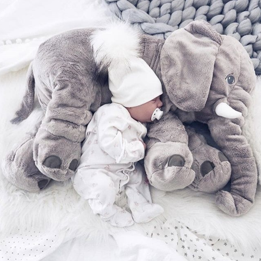 LullaPhant-Knuffel olifantenkussen voor perfect slaapcomfort!