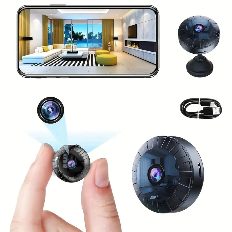 SecureVision | Mini HD Slimme Draadloze WiFi-camera 1080P & Beveiligingscamera