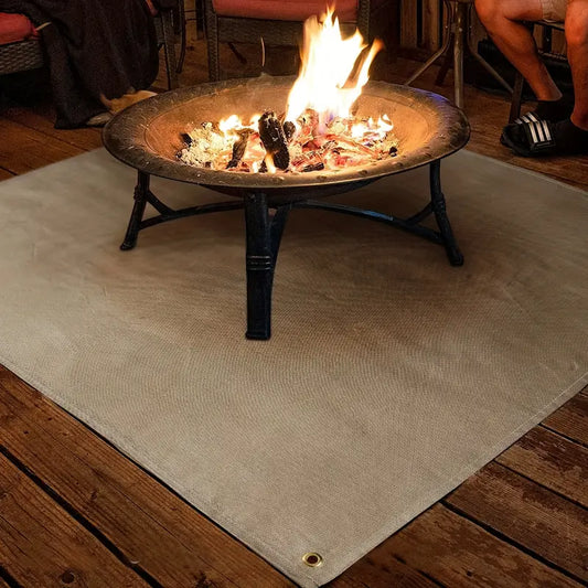 ZenSafe - Vuurvaste Mat - Bescherming BBQ & Vuurkorf