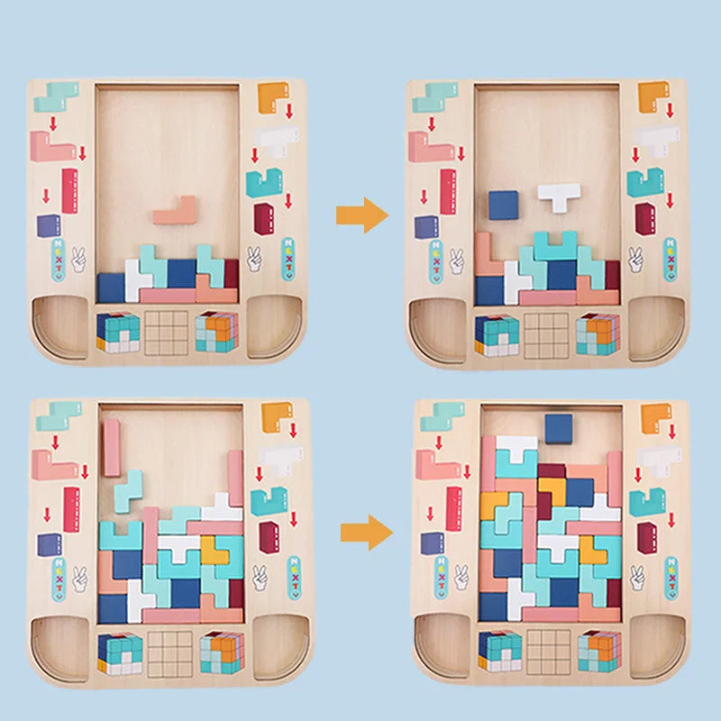 ThinkFitTetris - Trainiere dein Gehirn Tetris-Puzzle