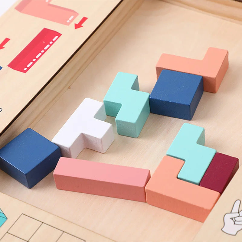 ThinkFitTetris - Trainiere dein Gehirn Tetris-Puzzle