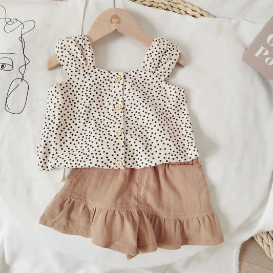 SummerBlossom - Katoenen zomerset voor meisjes