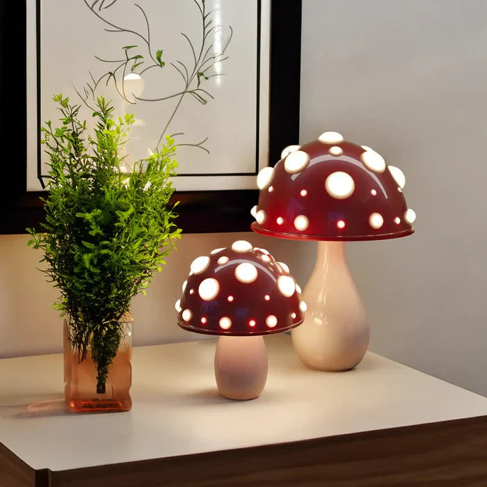 Shrumlight - Charmante Paddenstoel Tafel Lamp voor Sfeerverlichting