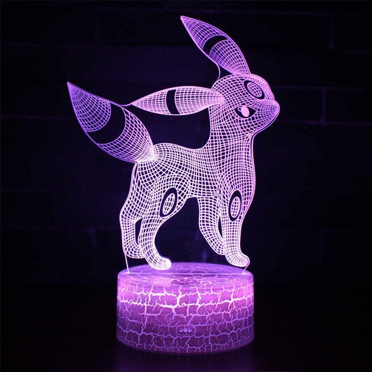 NexLight - Betoverend 3D Pokémon nachtlampje Umbreon