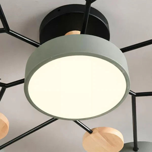 ElegantBeam | Scandinavian Branched LED Ceiling Lamp