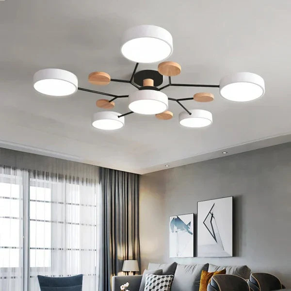 ElegantBeam | Scandinavian Branched LED Ceiling Lamp