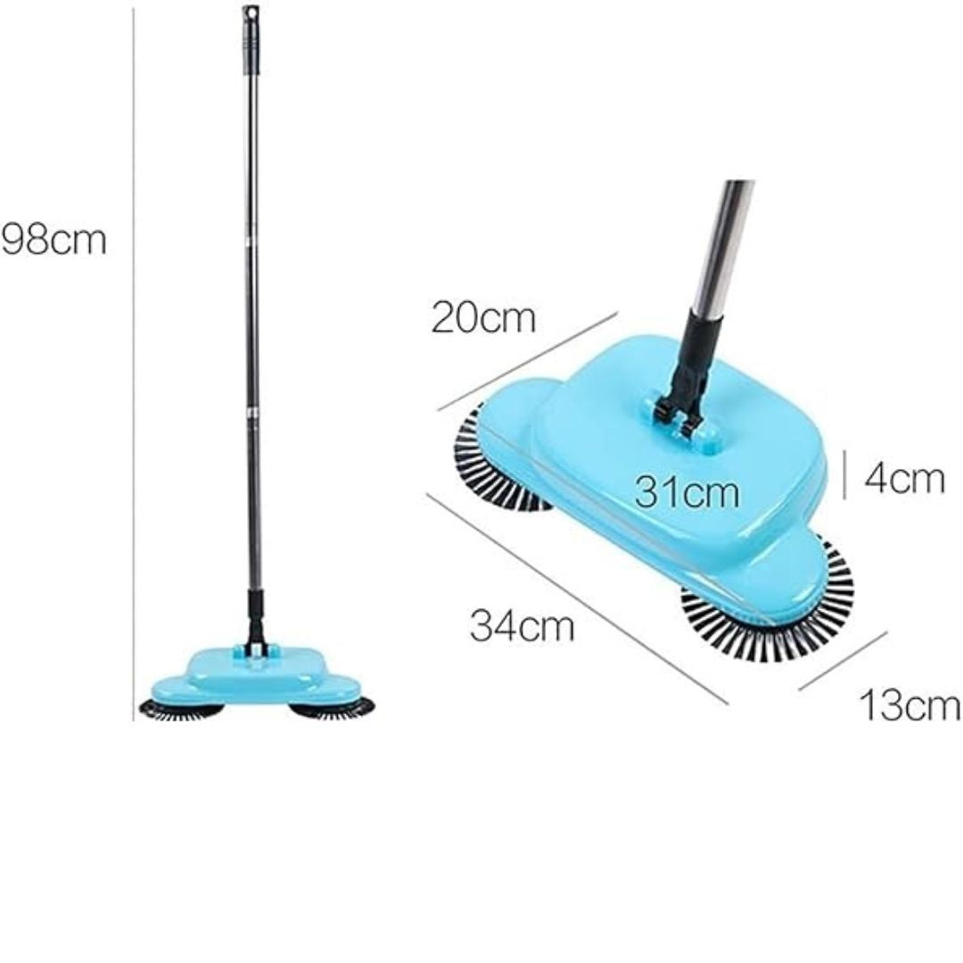 Powersweep  - 2in1 Staubsauger Besen ohne Strom