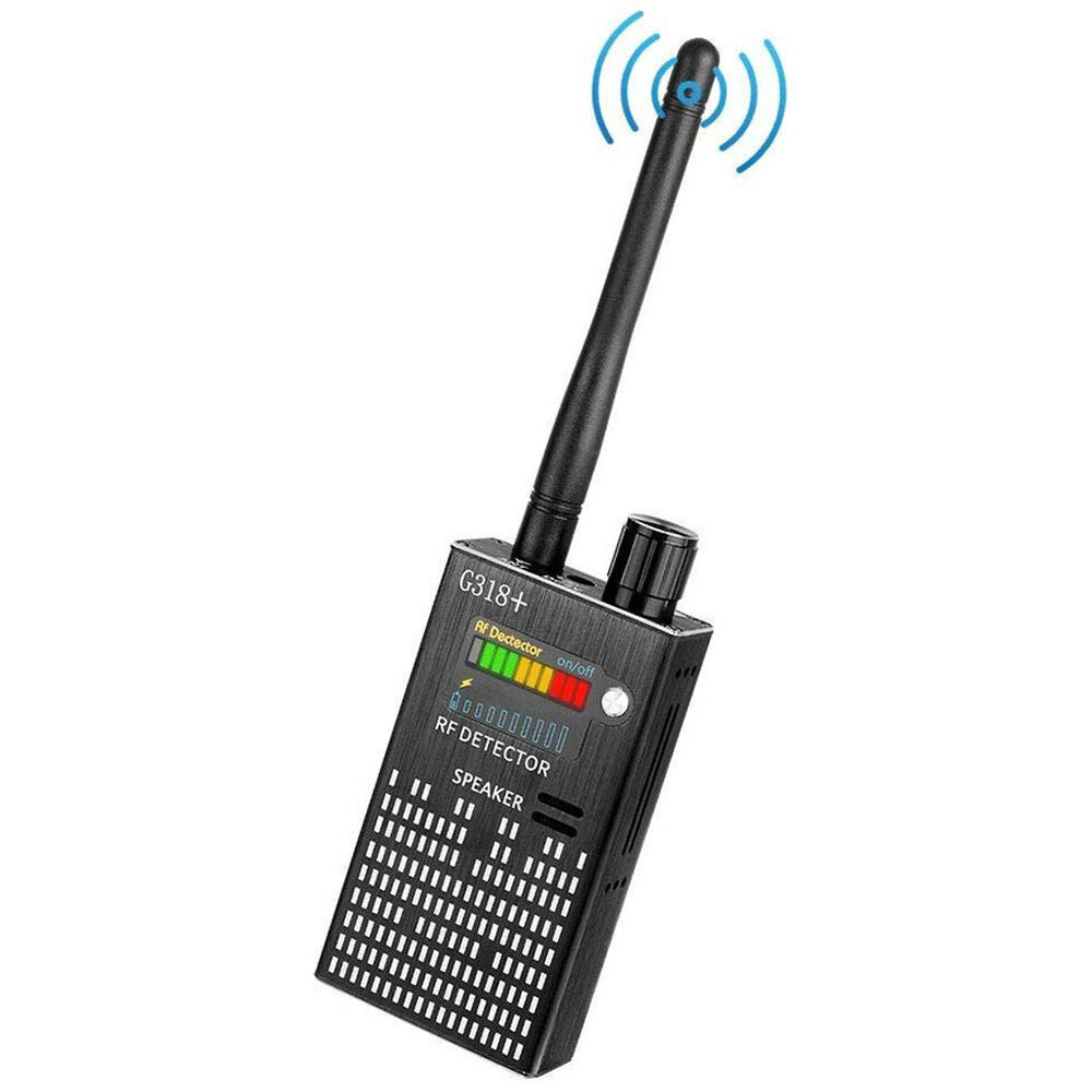 CovertDetect - GSM GPS Apparaat Vinder, Laserlens, Verborgen Camera, RF Detector en Spionage Signaal Bug Detector