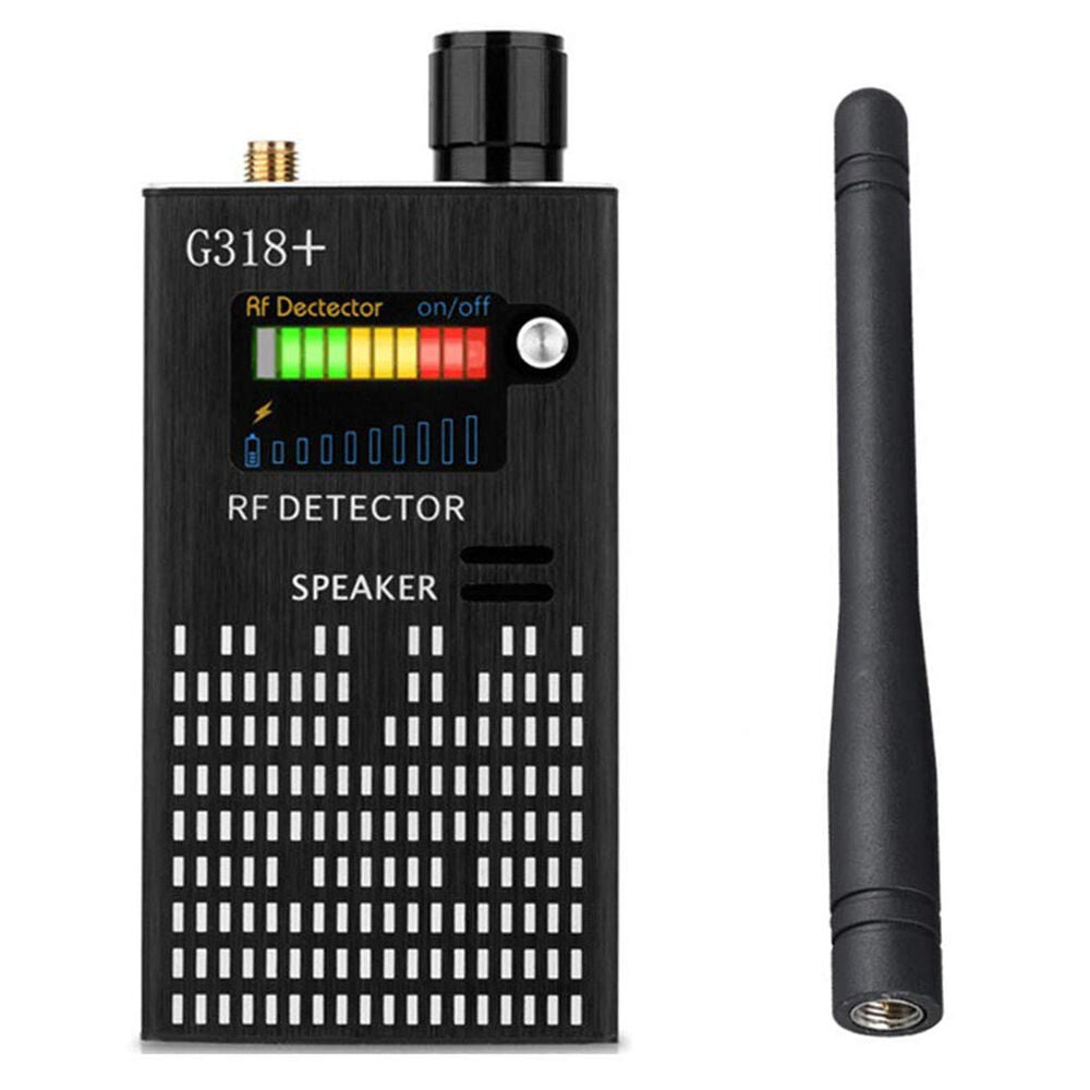 CovertDetect - GSM GPS Apparaat Vinder, Laserlens, Verborgen Camera, RF Detector en Spionage Signaal Bug Detector