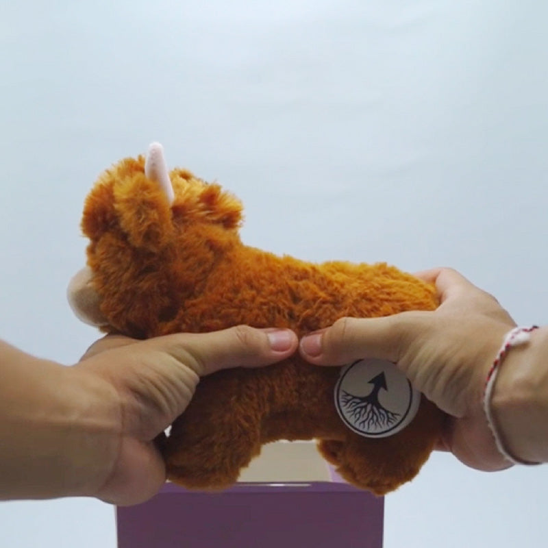 CuddleCows - Een prachtig cadeau: De Hooglandse Koe Pluche Speelgoed