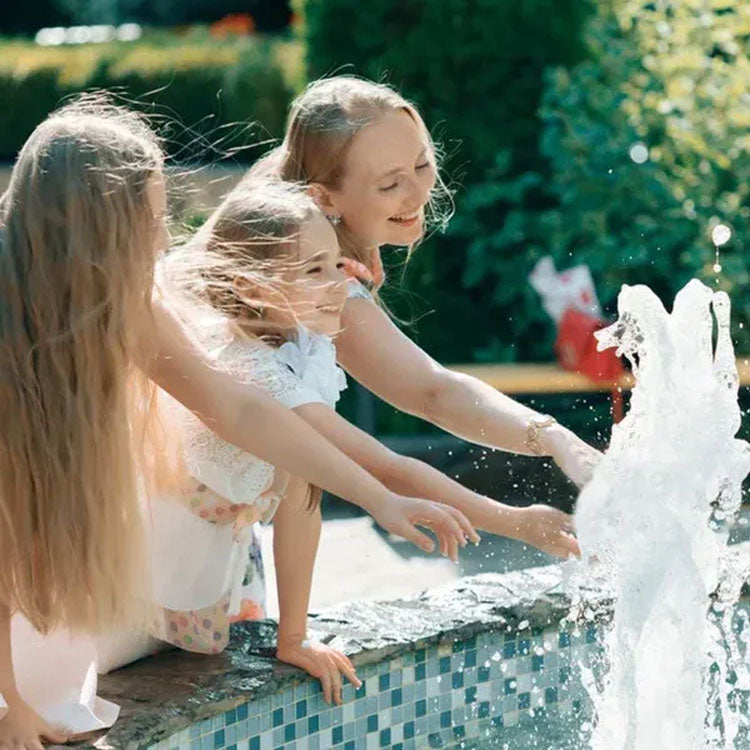 TranquilFlow | Geniet van het kalmerende effect van fonteinwater in je eigen achtertuin