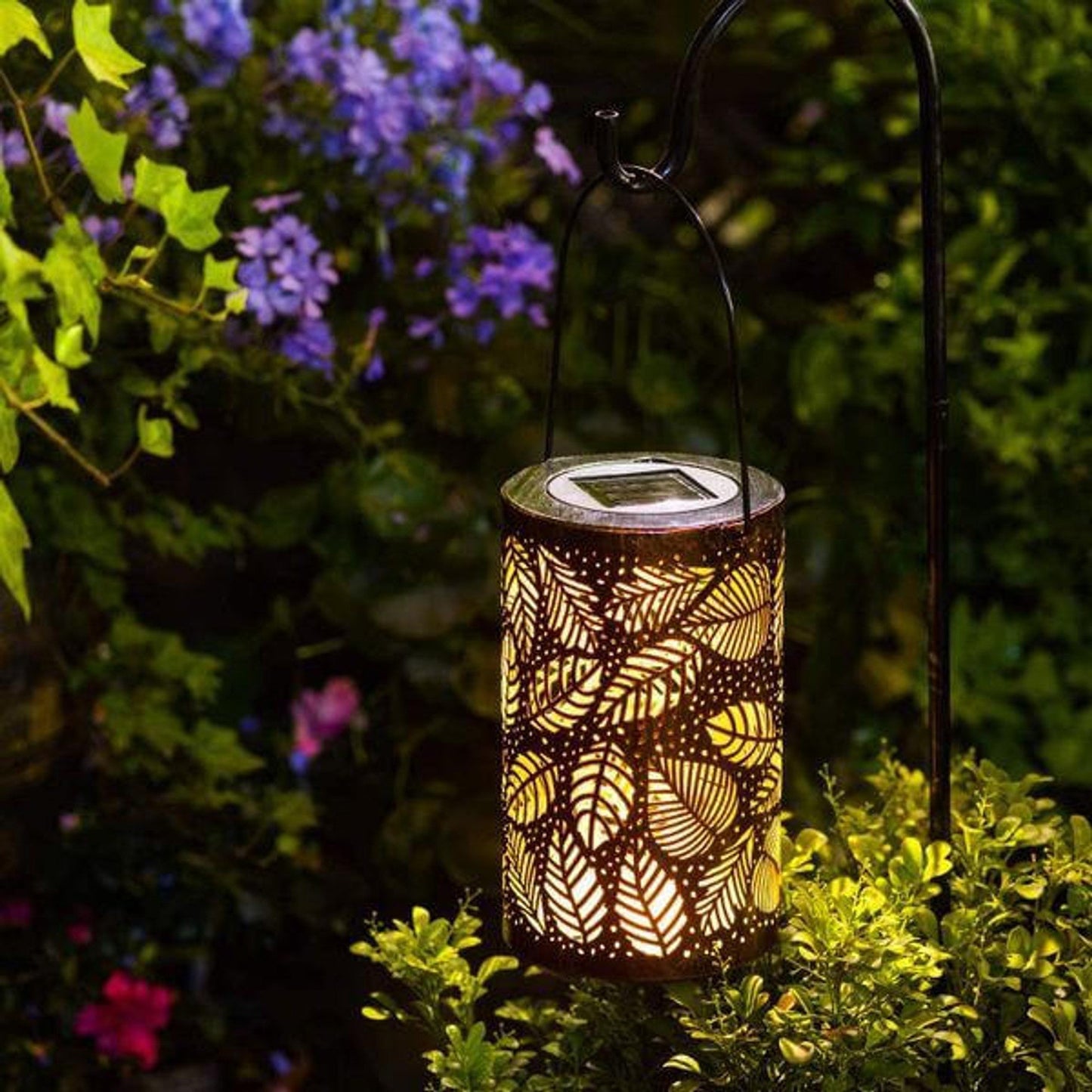 NatureBright - Weerbestendige bladlantaarn voor tuin en tafel