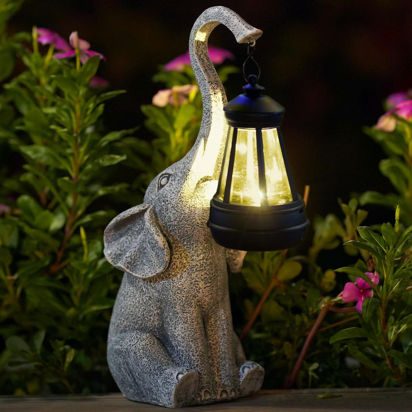 LumiElegance - Gentle | Tuinlamp met olifant