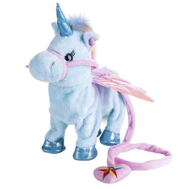 UnicornJoy - Unicorn Pluche Speelgoed met Elektrische Beweging
