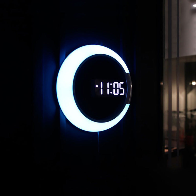 LumiEra - Verbazingwekkende op afstand bedienbare LED-wandklok
