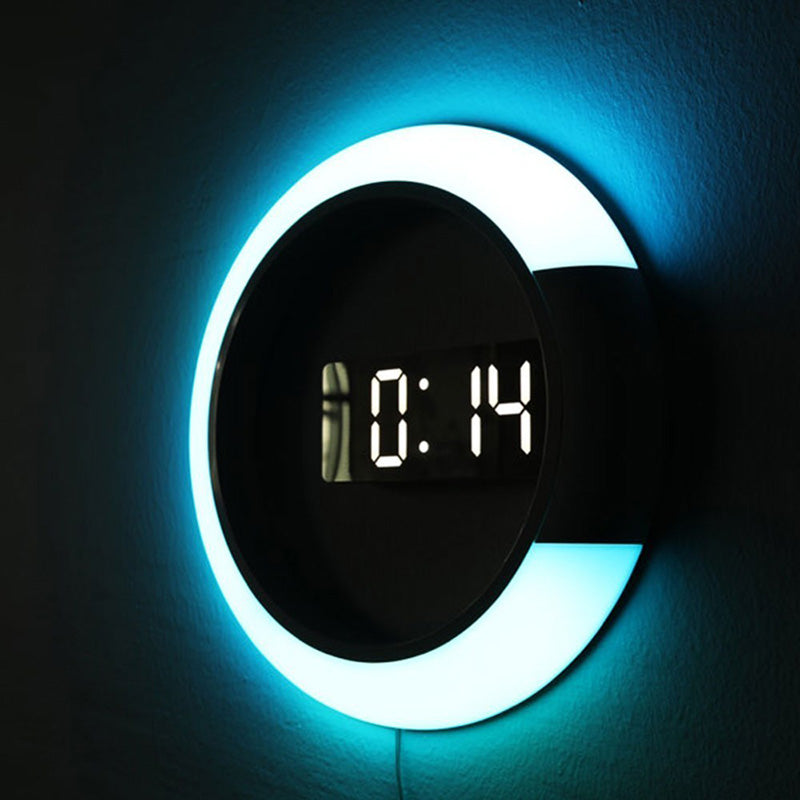 LumiEra - Verbazingwekkende op afstand bedienbare LED-wandklok